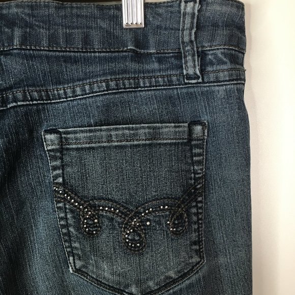 d. jeans Women's Blue Denim Jeans No Front pockets - Picture 5 of 6